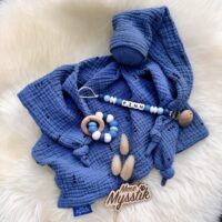 Newbornsetje met knuffelpopje volgens ‘geboortekaartje/ thema’
