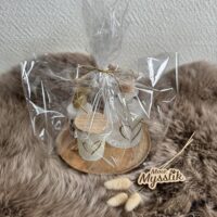 ‘Me-time’ setje L – goud/ wit