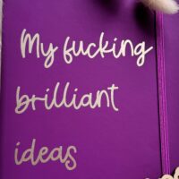 Notebook (A5) – ‘brilliant ideas’ (div. kleuren)