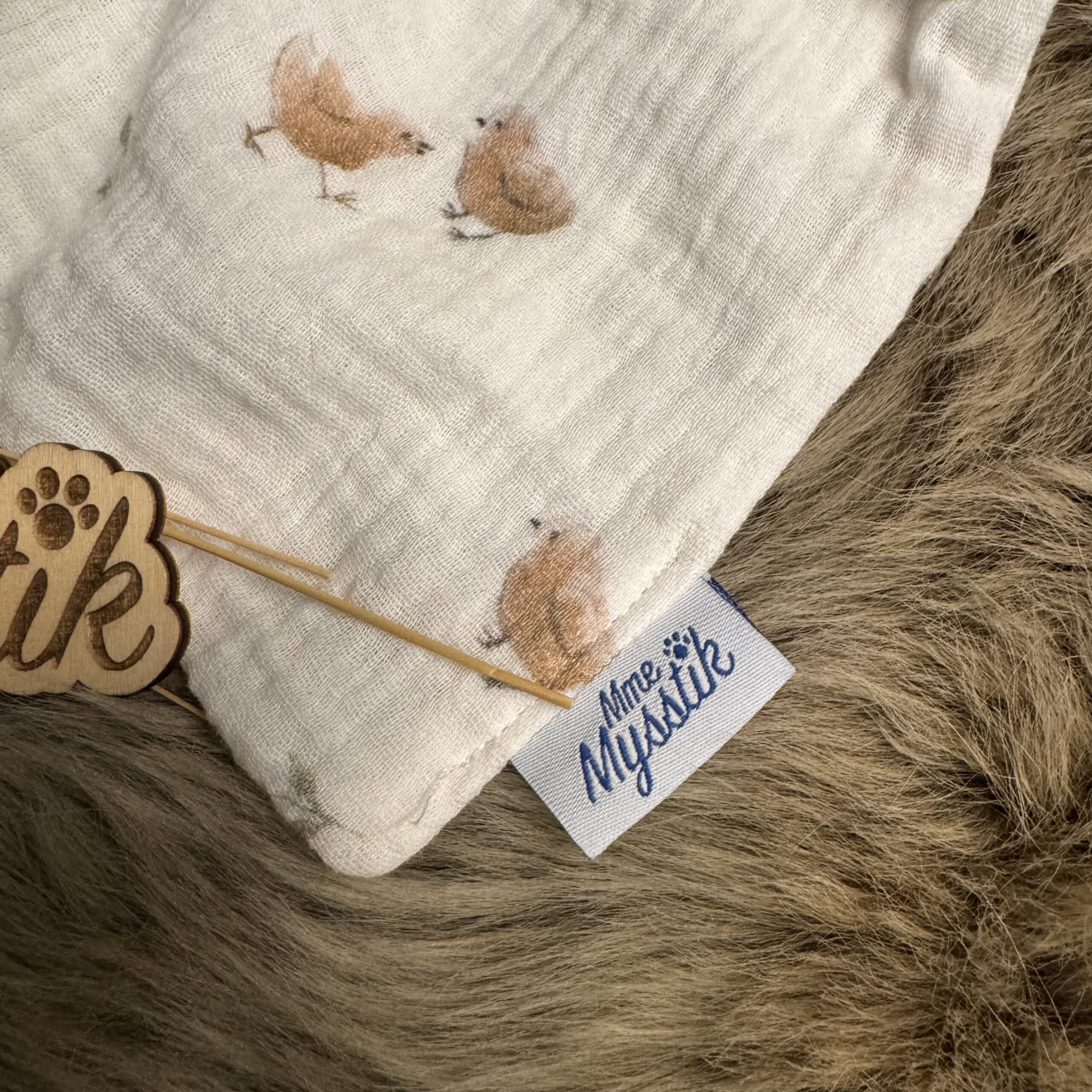 Knuffelpopje tetra - kuikentjes - Afbeelding 2