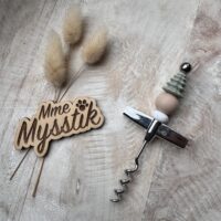 Wijnopener – siliconen ‘kerst’