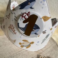 Verjaardagskroon – diep in de zee (wit)