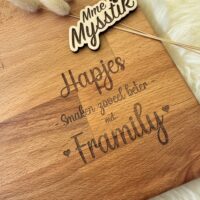 Hapjesplank – ‘Framily’