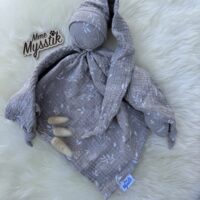Knuffelpopje tetra – flora (taupe)