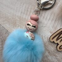 Gelukspopje blush met pompon