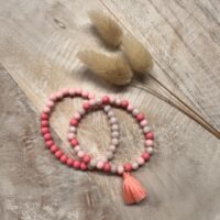 Siliconen armbandjes – roze tinten