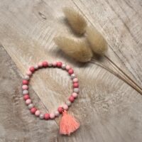 Siliconen armbandjes – roze tinten