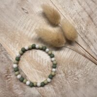 Siliconen armbandje – groene tinten
