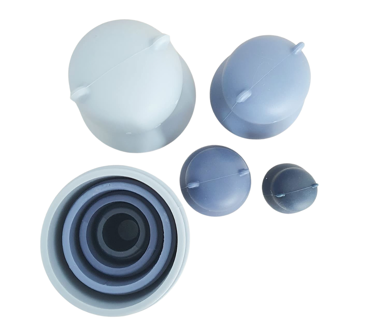Matroesjka's beertjes - blauw - Afbeelding 2