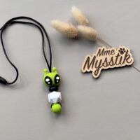 Friemelketting ‘alien’ – felgroen