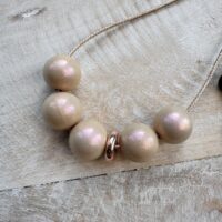 Borstvoedingsketting – glossy mokka