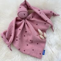 Knuffelpopje tetra – hearts