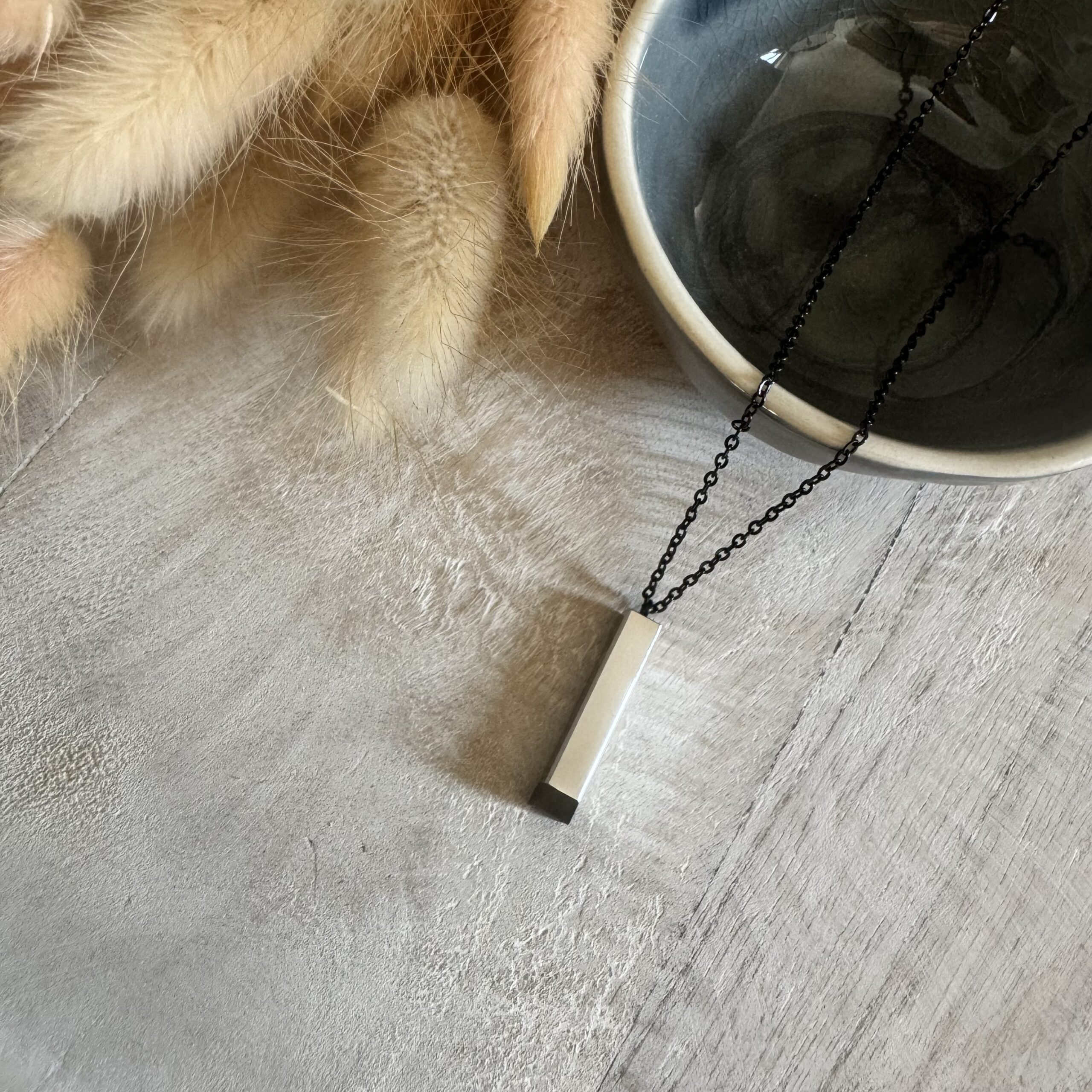 Ketting staafje met geheime tekst - Afbeelding 4