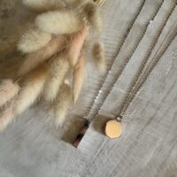 Asjuweel zilver of rosé goud