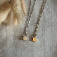 Ketting met hangslotje