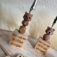 Foto- of memohouder met beertje