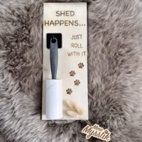 Originele wandhouder ‘Shed happens…’