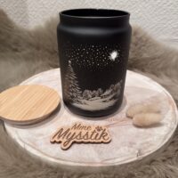 Kaars in kerstthema – winter wonderland 2
