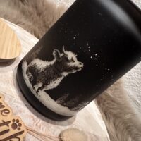 Kaars in kerstthema –  koetje