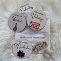 Mijlpaalkaartjes ‘Mijn eerste feestdagen’