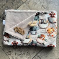 Babydekentje ‘jungle babydieren’