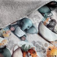 Babydekentje ‘jungle babydieren’
