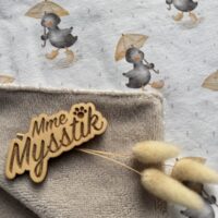 Babydekentje ‘eendjes in de regen’